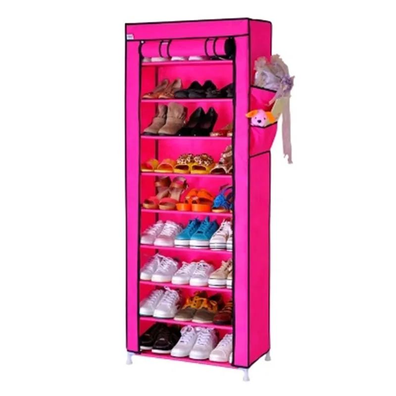 Furniture  Shoe Cabinet  Shoes Racks Storage Large Capacity Home Furniture  Simple 10 layers