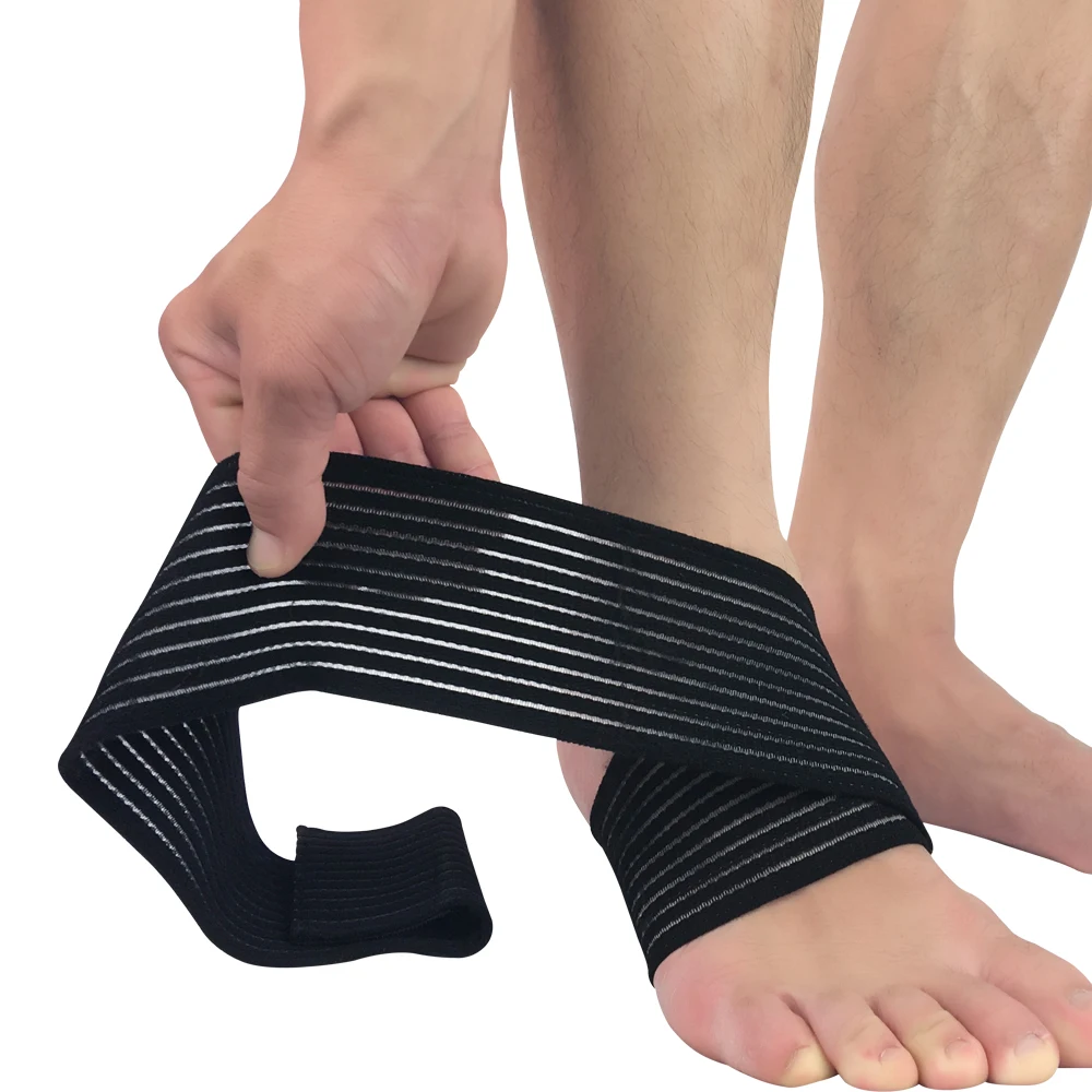 Sangles de compression élastiques pour le sport, 1 pièce, accessoire de protection pour la course à pied et la gymnastique, 2018