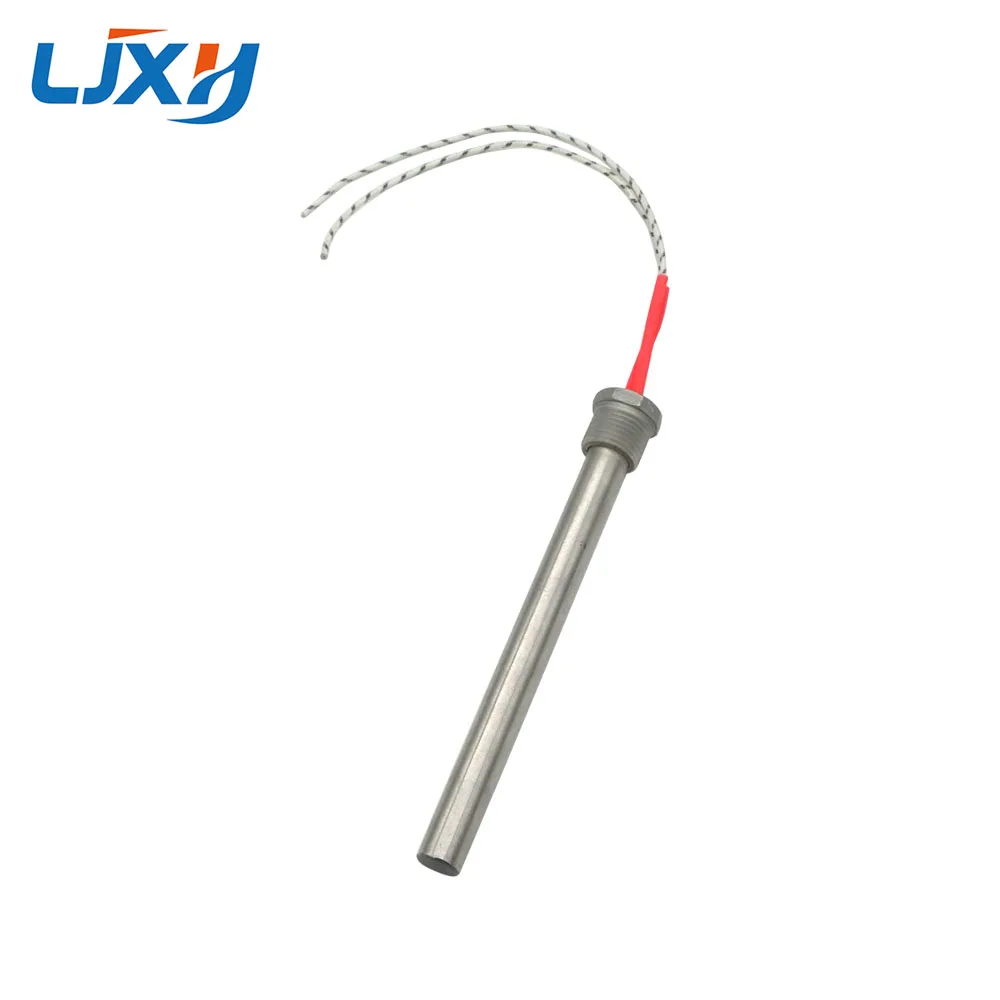 LJXH Cartridge Heating Resistance Element DN15/21mm Thread 12x250/300mm Tube Size 201SUS AC110V/220V/380V