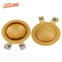 Ghxamp 25.5MM 25.4MM Horn Resin Diaphragm Treble Voice Coil tweeter Film Driver Head speaker Repair 4.1-8OHM Universal 1Pairs