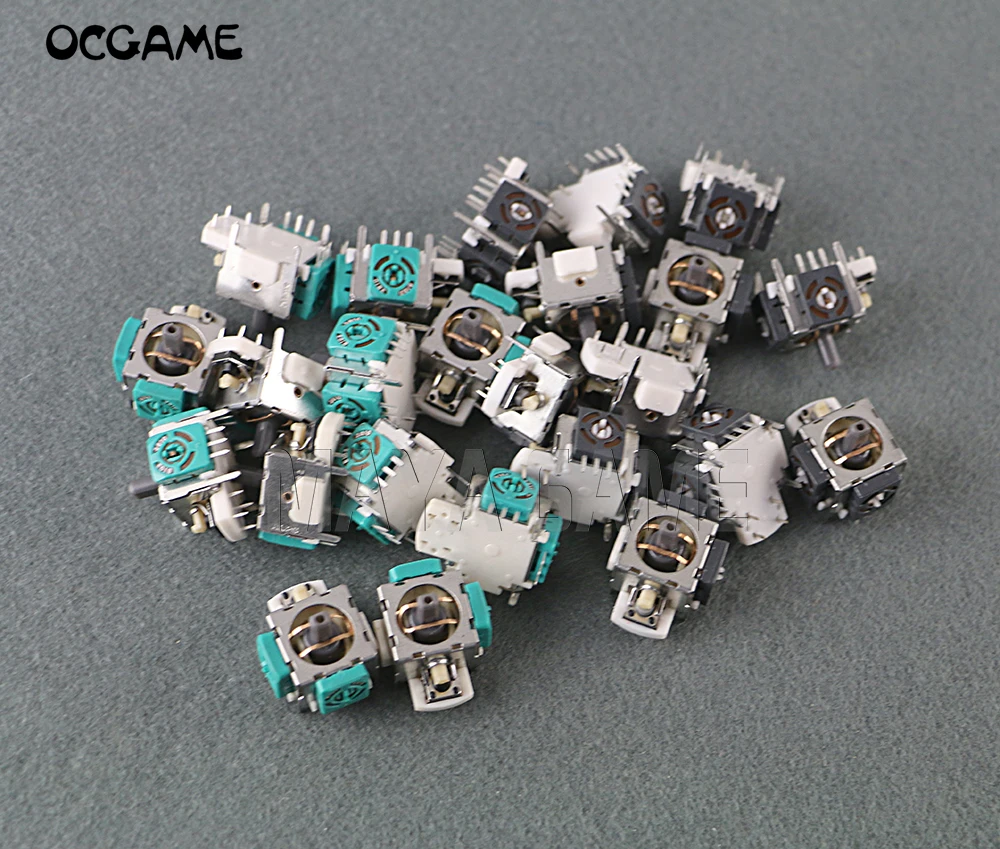 

OCGAME 300pcs/lot 3D Analog Joystick Stick Sensor Repair Parts For Xbox 360 For PS2 Controller Joystick Replacement