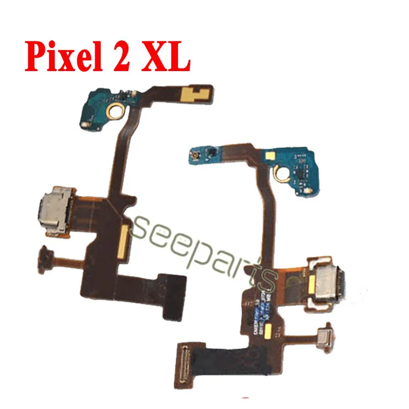 Tested Well For Google Pixel 2 XL USB Charging Dock Port Flex Cable Replacement Pixel 3 3A 4 XL 4A 5G 5 6 6A USB Charging Board