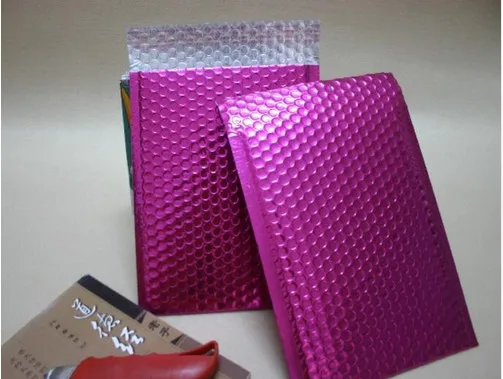 20*25 cm with 4cm Black Shipping mailing bags,sliver padded envelopes bubble mailers,Aluminum bubble envelope bubble bags