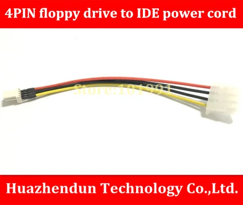 20PCS/LOT New 4pin Male to 4pin Female connector power cable FLOPPY Male to D type  Power Extension Cable