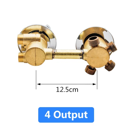 Vagsure 2/3/4/5 Manieren Outlet Messing Mengkraan Omstelling Thermostatische Douchekranen kraan Temperatuur Mengkraan Schroef Badkamer