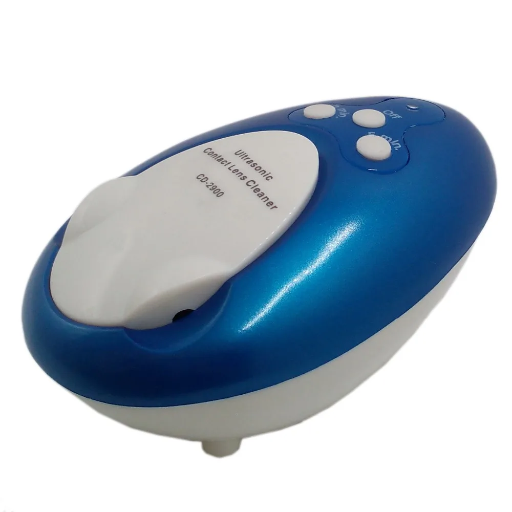 CD-2900 2 Minutes Clean Daily Care Solution Color Blue Ultrasonic Contact Lens Cleaner Contact Lens Cleaning Device