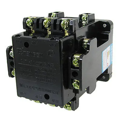 Motor Control AC Contactor 20A Ie 380V Coil 3 Poles 2NO+2NC CJT1-20