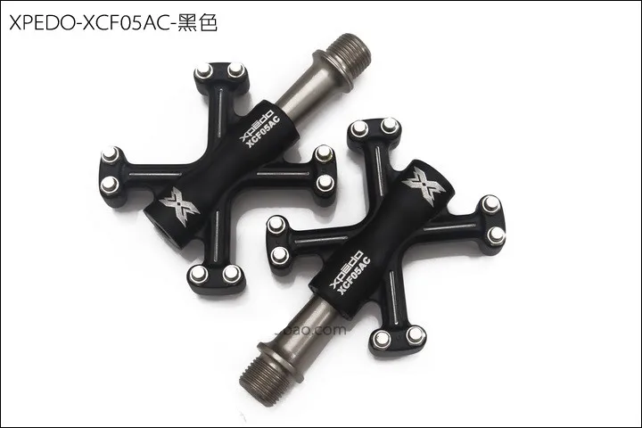 WELLGO QRD-XCF05AC/XCF05A pedal road bicycle Mountain bike pedal Aluminum alloy Anti-skid pedal chromium molybdenum steel axis