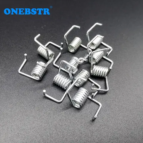 10 개/몫 피팅 6mm 10mm 벨트 비틀림 스프링 타이밍 벨트 잠금 장력 강력한 스프링 일치 3D 프린터 부품