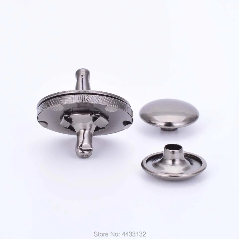 10Sets Double-sided rivet thin strong magnetic handbag snap buttons diy Accessories Wallet buckle Clothes button 14mm18mm