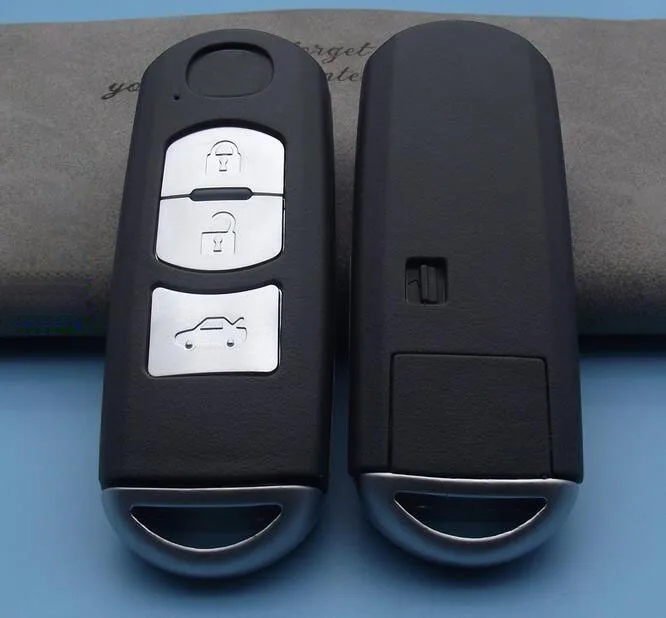 

3 Button Smart Remote Key Shell Case For Mazda Axela CX5 CX7 Fob Key Cover