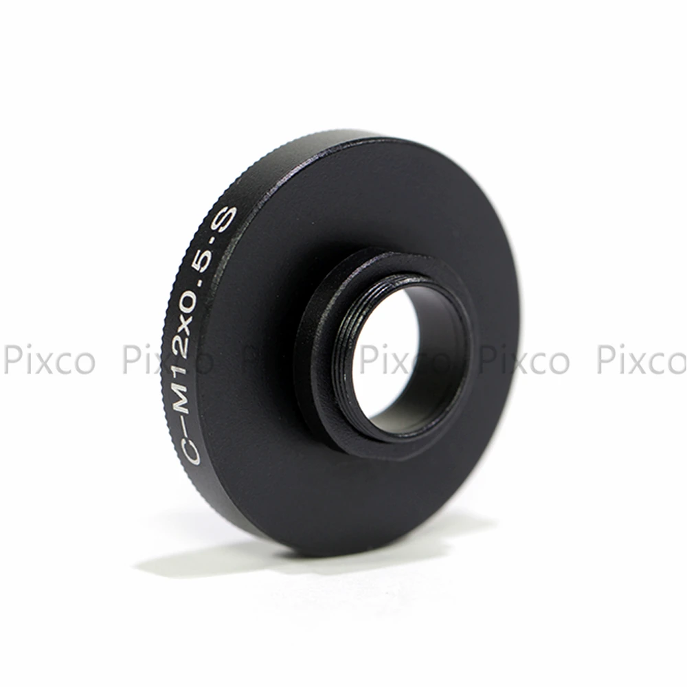 Pixco Lens Adapter Suit For CS or for C Mount Lens to for M12