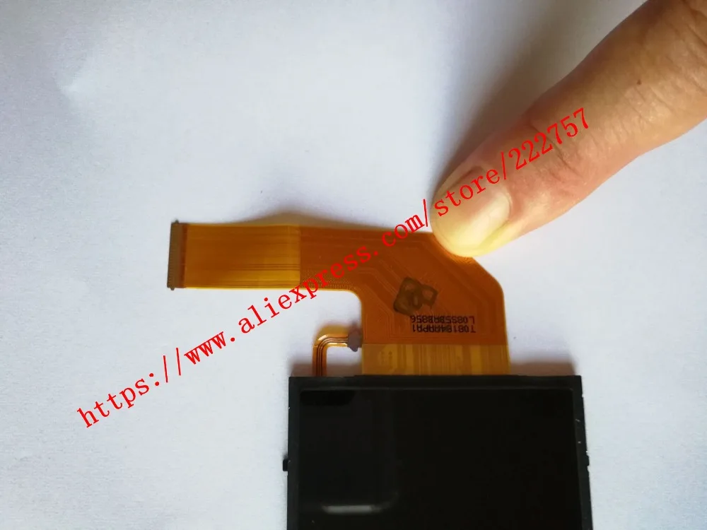 Nova tela de lcd para canon, câmera digital com luz de fundo para canon sx700 hs sx710 hs pc2047 pc2194