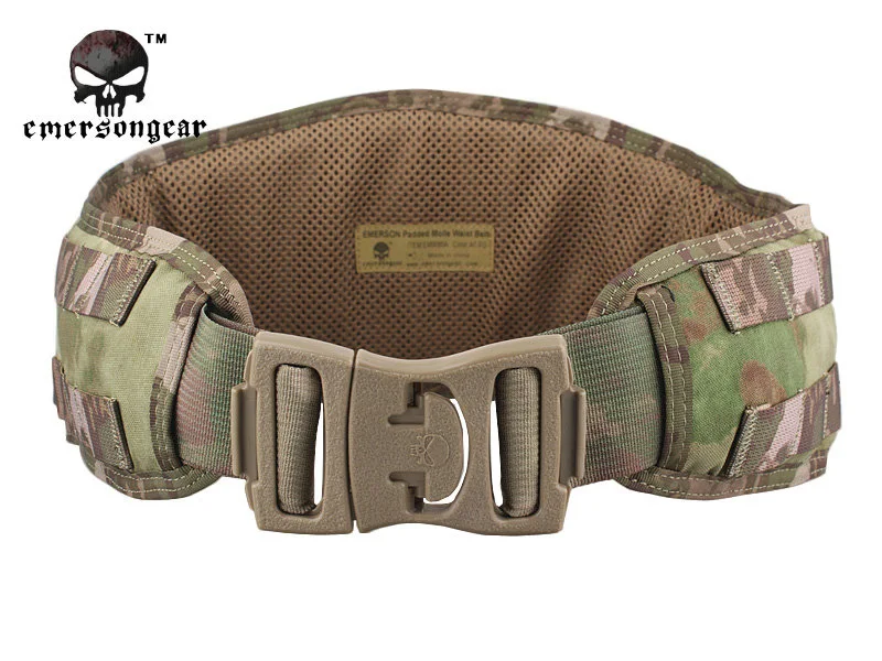 EmersonGear-Padded Molle Waist Belt, Airsoft Tactical Combat Belt, EM9086