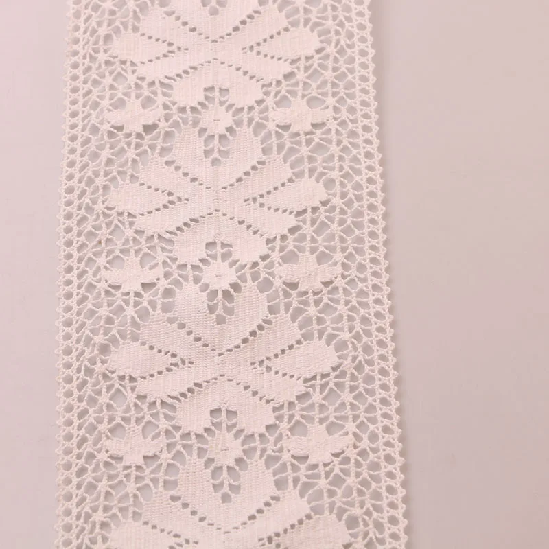 12CM 1 yards high quality white lace cotton lace sewing Home Furnishing garment accessories DIY material