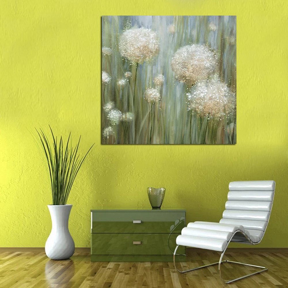 Professional Artist Handpainted Colorful Abstract Flower Oil Paintings on Canvas Handmade Floral Oil Paintings for bedroom gift