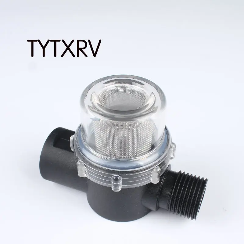 RV Water Pipe Filter Water Tank Water Pump Filtration 4 Points Swivel Nut Water Strainer Caravan Accessories Camper Motorhom