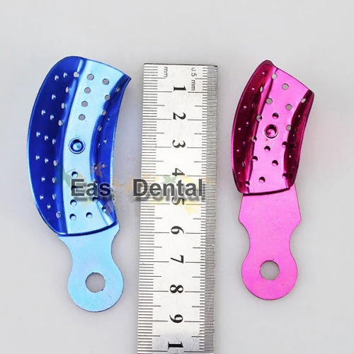 Dental Rotatable Adjustable Aluminum Impression Quadrant Tray Autoclavable impression Trays