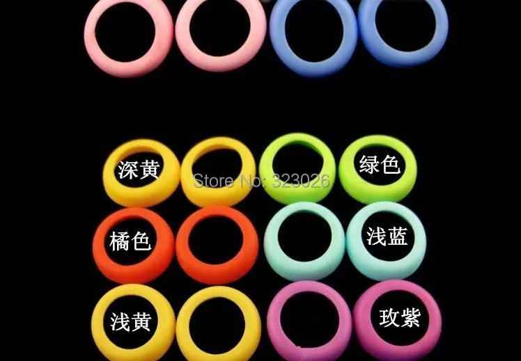 Rubber ring of headphones 15mm 16mm for MX980 MX985 OMX985 MX880 2pcs(send 1pair of ear foam as gift)