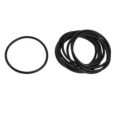 

10x Black 80mm OD 72mm Inner Dia Nitrile Rubber O-ring Oil Seal Gaskets