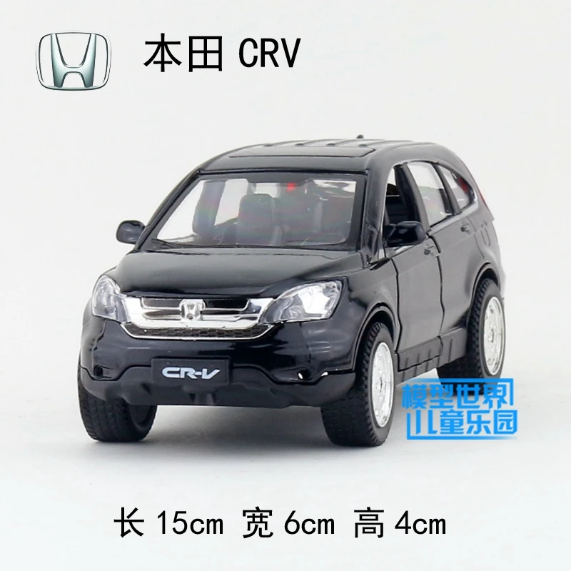 High quality high simulation 1:32 alloy pull back car,Honda CRV SUV off-road vehicles,metal model cars toy,free shipping