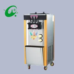 28-36L/H Commercial  luxury Vertical ice cream machine  5.8L*2L ice cream making maker yogurt machine