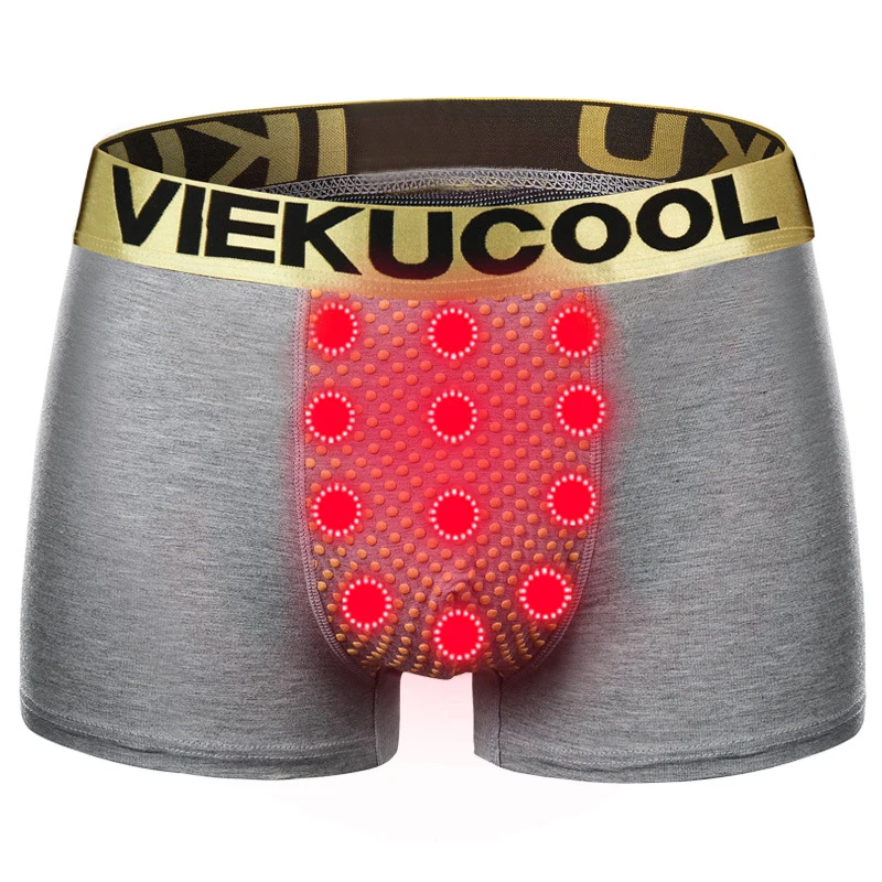 5XL Hot Quality Shorts Men Underwear Soft Boxers Men\'s U Convex Magnetic Therapy Panties Sexy Breathable Modal Mens Underwear