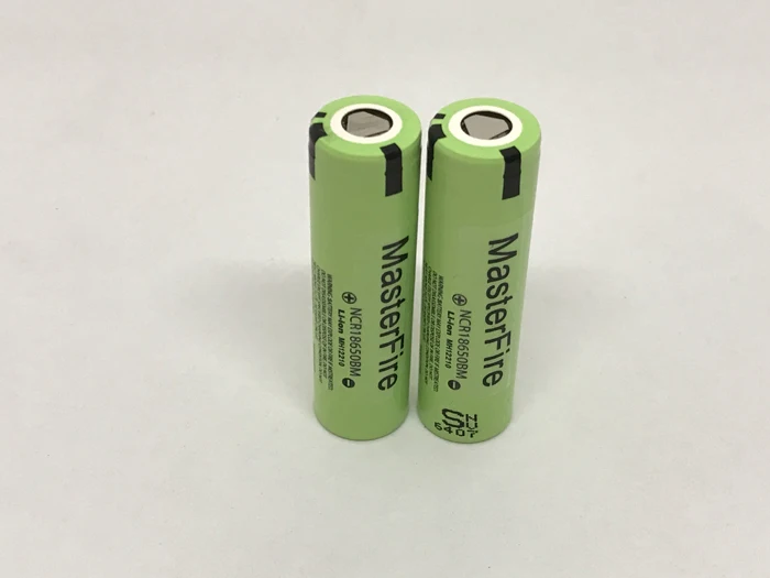 

MasterFire 2pcs/lot Original 3.7V 3200mAh NCR18650BM 18650 10A Current Lithium Battery Power Tool Batteries Cell For Panasonic