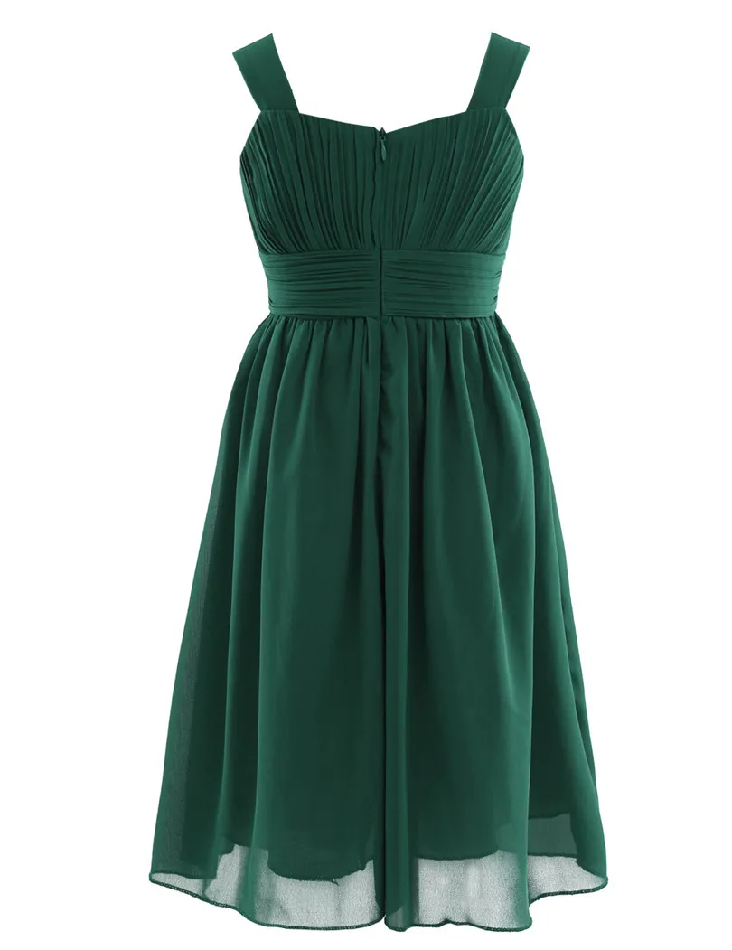 blue dress for baby girl Ivy Chiffon Bridesmaid Dress main image 1