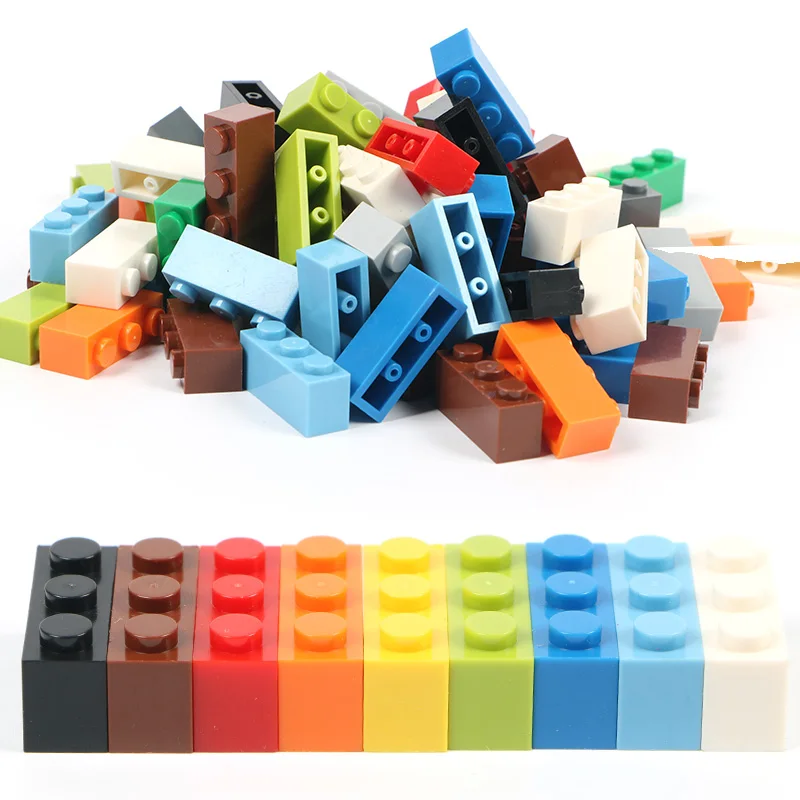 1*3 100g/lot Block  Construction Building Blocks  Birkcs Parts Mix DIY Model Building Figure Eduational Toys For Kids