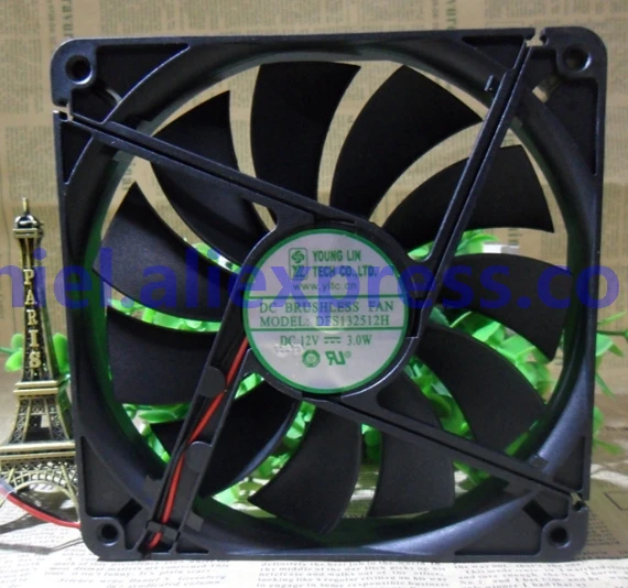 135*135*25 Fan DFS132512H Chassis, Host Cooling Fan