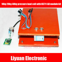 10kg 20kg 40kg 50kg 100kg 200kg pressure load cell with HX711 AD module kit / load cell weighing AD conversion module