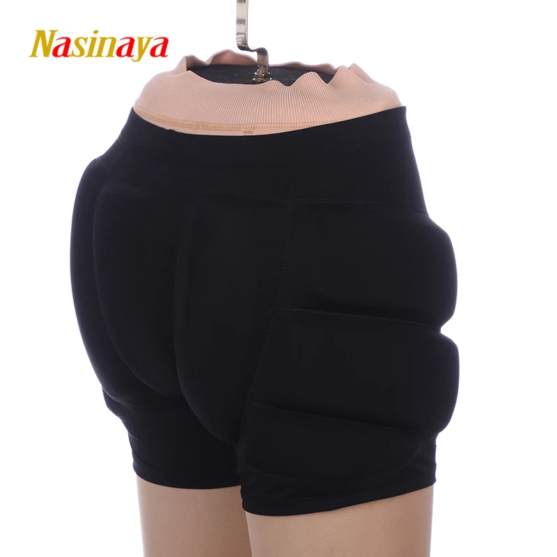 21 Colors of Figure Skating Competition Training Hip Protection Pads Sports Safety Support Protective Pads Size Removable Black