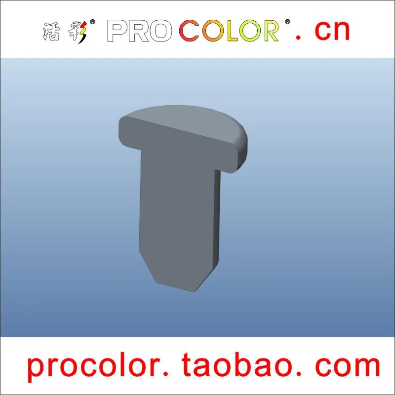 PROCOLOR Custom silicon rubber parts, silicone made rubber product Silicone Rubber customized to the drawings seal 4mm hole