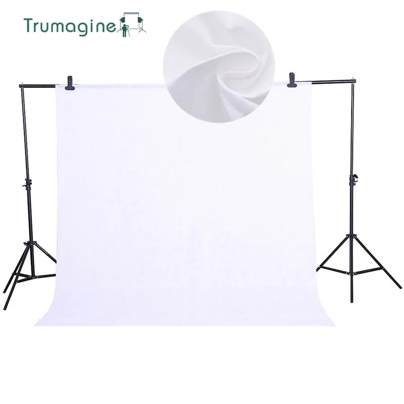 

1.6*4M/5.2*13ft Photography Background Backdrop Smooth Muslin White Screen Chromakey Cromakey Background Cloth For Photo Studio