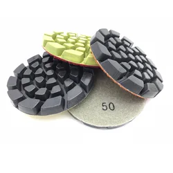 4'' Inch100mm Diamond Floor Polishing Pad Wet Use For Concrete Marble Granite Abrasive Tools