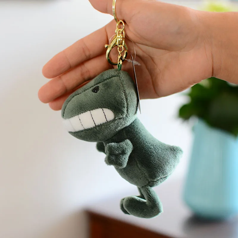 Nette Cartoon Zahn crocodile Tier Plüsch Spielzeug Keychain Rucksack keychain 15cm Kleine Geschenk