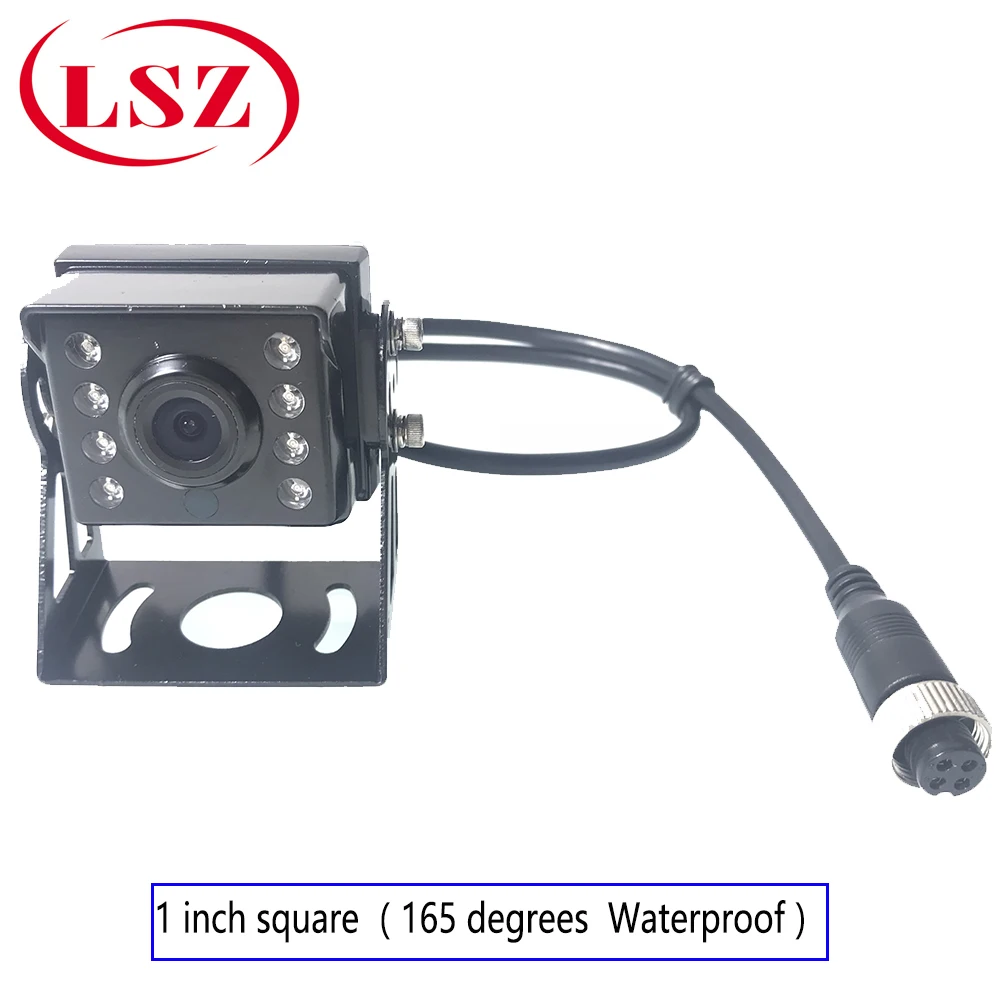 

Truck reversing image special car camera AHD1080P/ SONY CCD600TVL hd monitoring probe 1 inch square waterproof monitoring