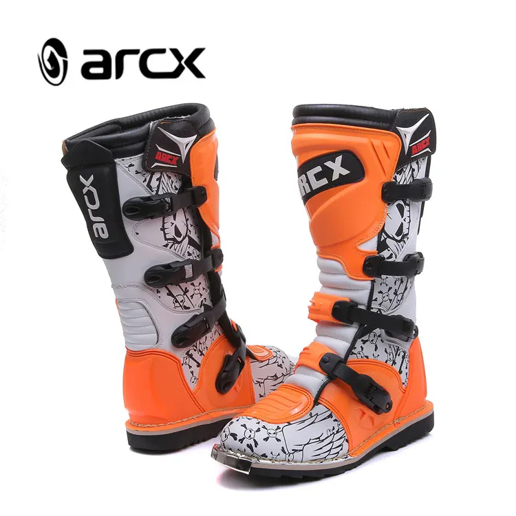 

ARCX Motorcycle Riding Boots Outdoor Protective Breathable Moto Boots Motocross Boots Racing Shoes Motocross Off-road Boots