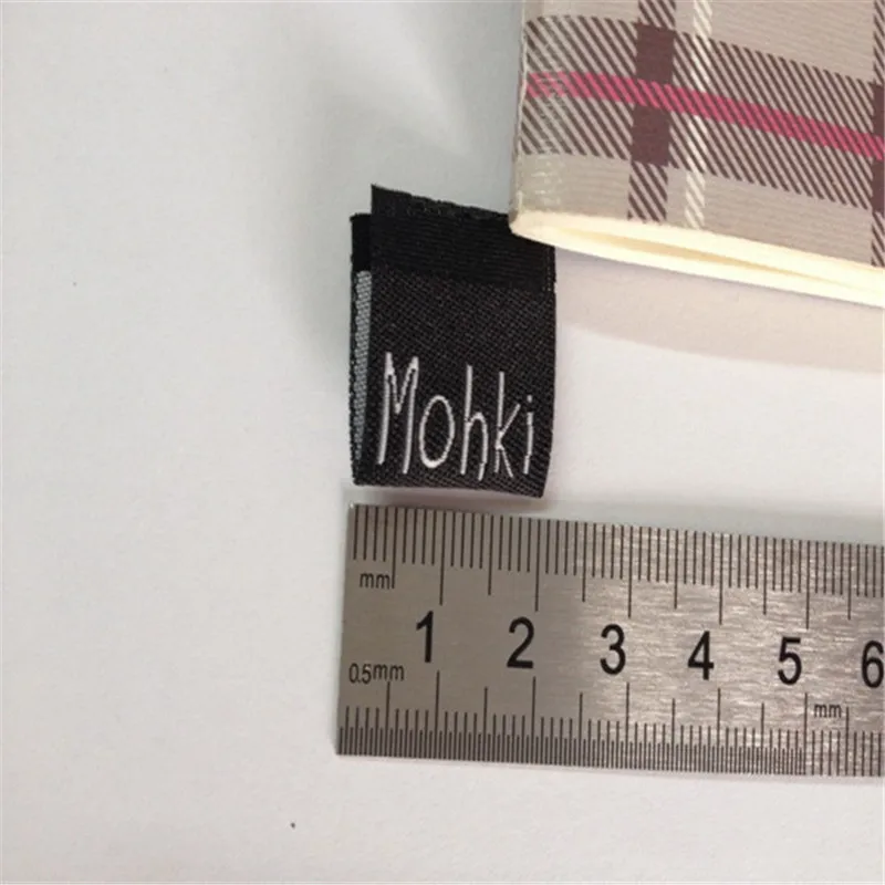 Etiqueta tejida personalizada para ropa