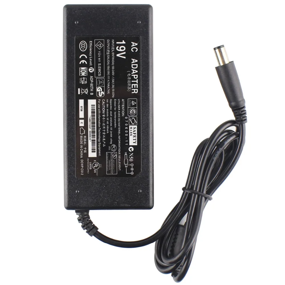 19V 4.74A Adapter Charger  Compatible for Pavilion (N193) 20'' 23'' All-In-One Desktop HP 20B , 23B SERIES Power Supply Cord