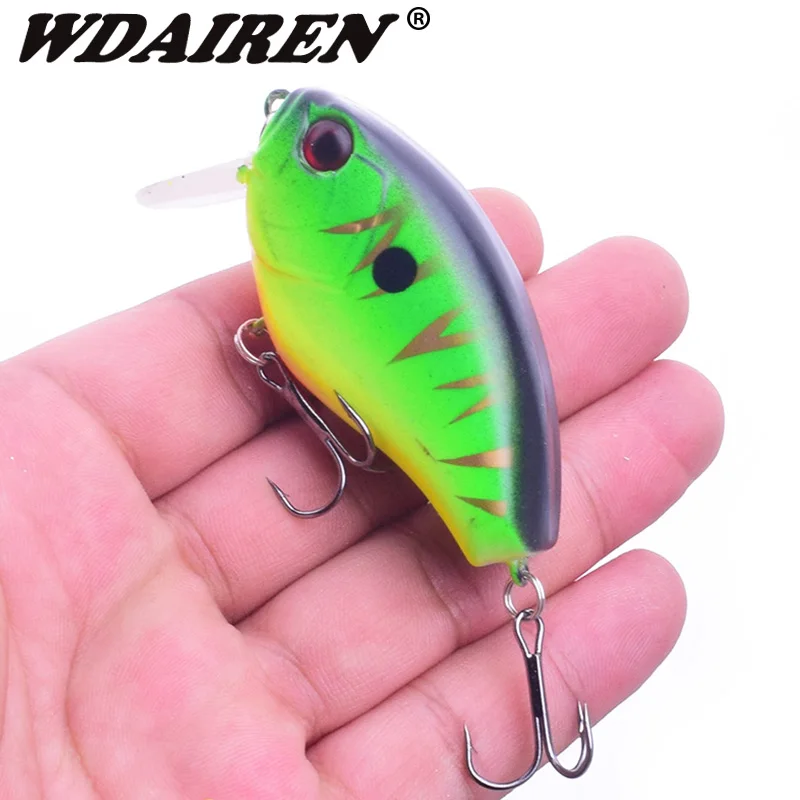 

1Pcs Vibration Crank Sinking Wobblers Fishing Lures 65mm 16.5g Artificial Hard Bait Bass Japan Minnow Crankbait Fishing Tackle