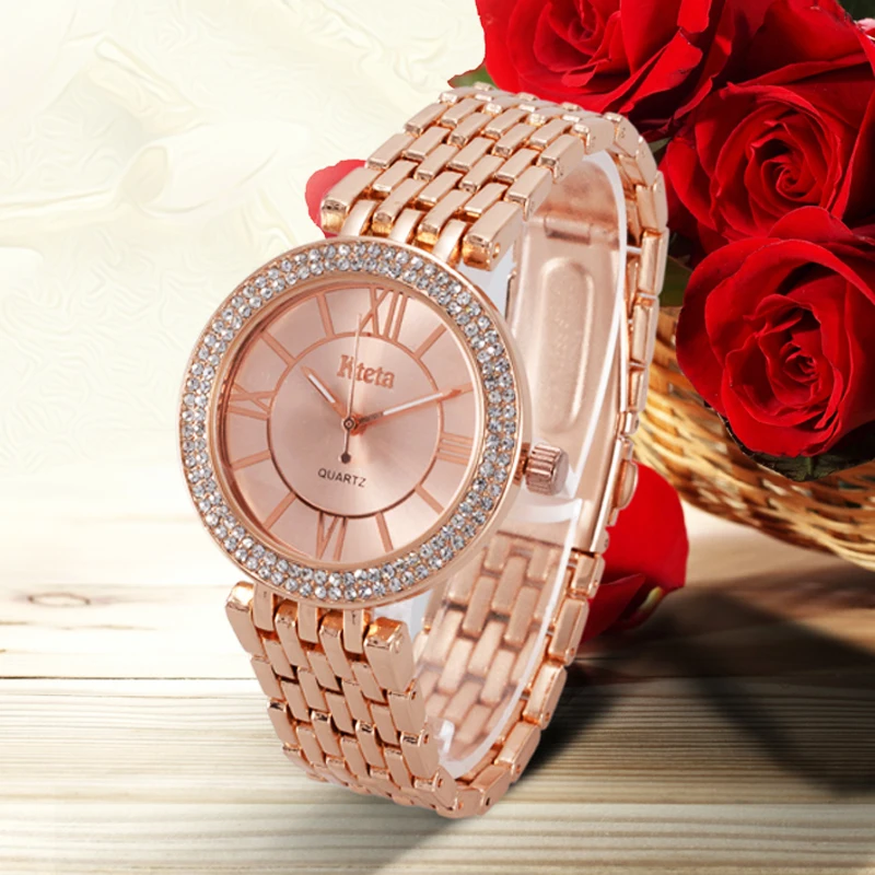 Women Watches Brand Luxury Diamond Gold Watch Ladies Quartz Wristwatch Woman Clock Relogio Feminino Relojes Mujer Hodinky