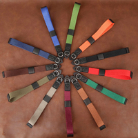 cam-in 4151-4165 Cowskin & Cotton tape Camera Wrist Strap Leather DSLR spire lamella Hand Belt Photography Accessory 15 colors