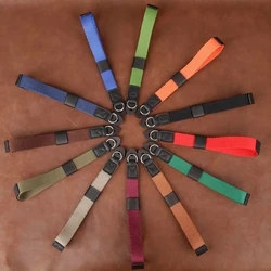 cam-in 4151-4165 Cowskin & Cotton tape Camera Wrist Strap Leather DSLR spire lamella Hand Belt Photography Accessory 15 colors