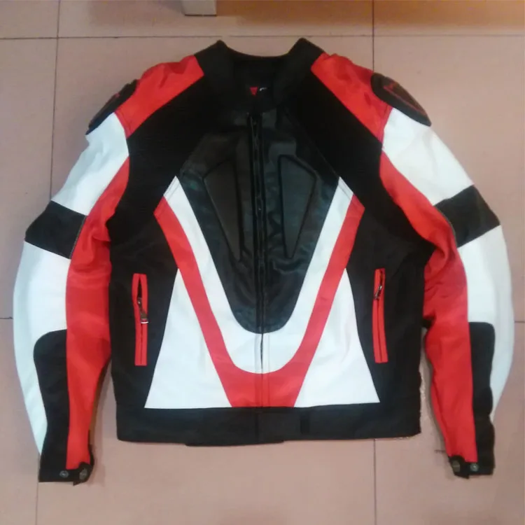 

new pu Motorcycle jacket Men's motorcycle jackets Motorbike Protective Jackets breathable moto jacket