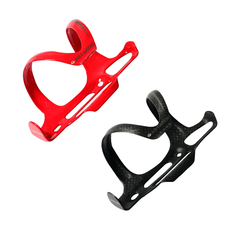 Newest 7 colors ASIACOM Road bike full carbon fibre drink water bottle cages side pull mountain bicycle bottle holder