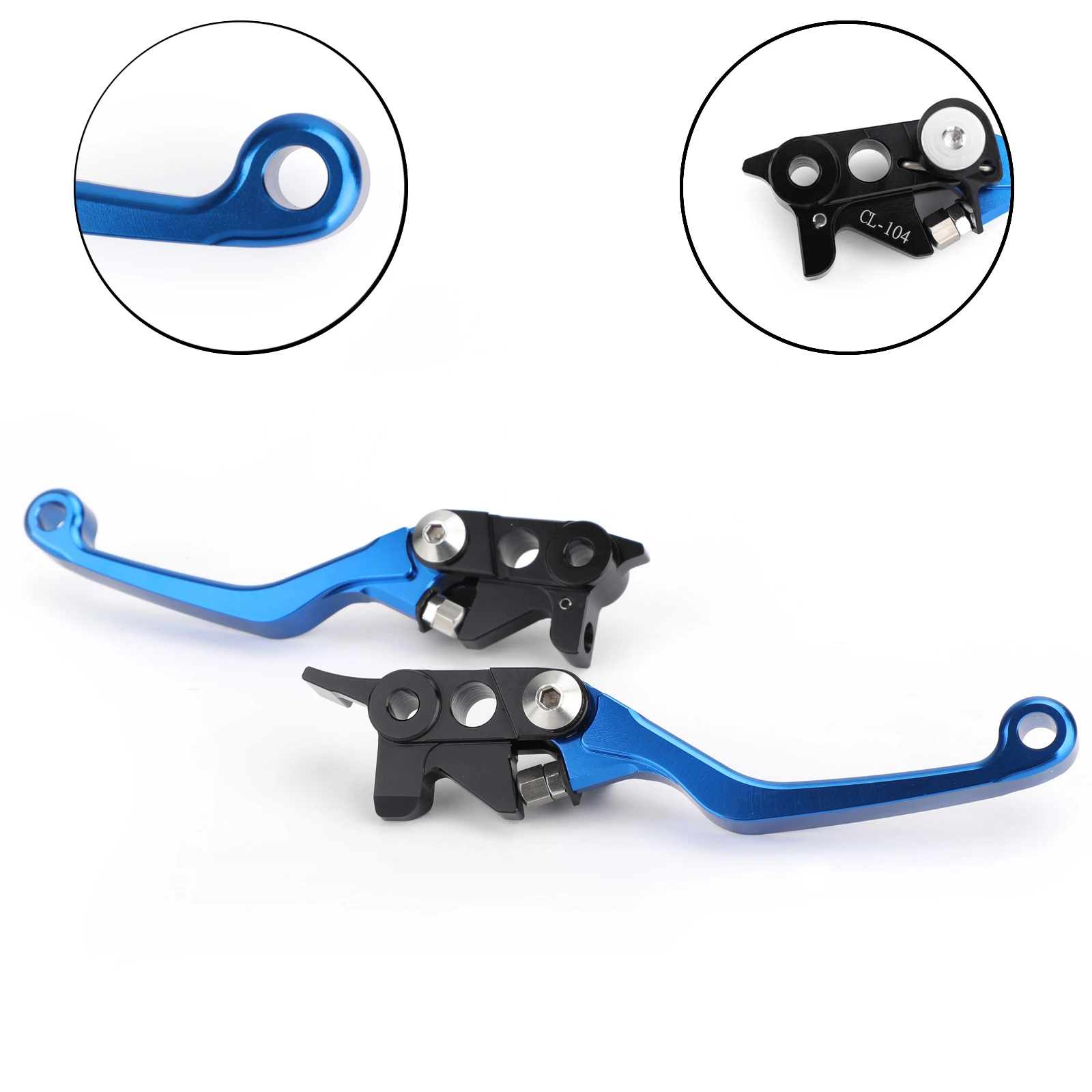 Artudatech Motorcycle CNC Dirt Bike Pivot Brake Clutch Levers Fits for Husqvarna TE 250 300 2501 3001 2018 2019 2020 Accessories