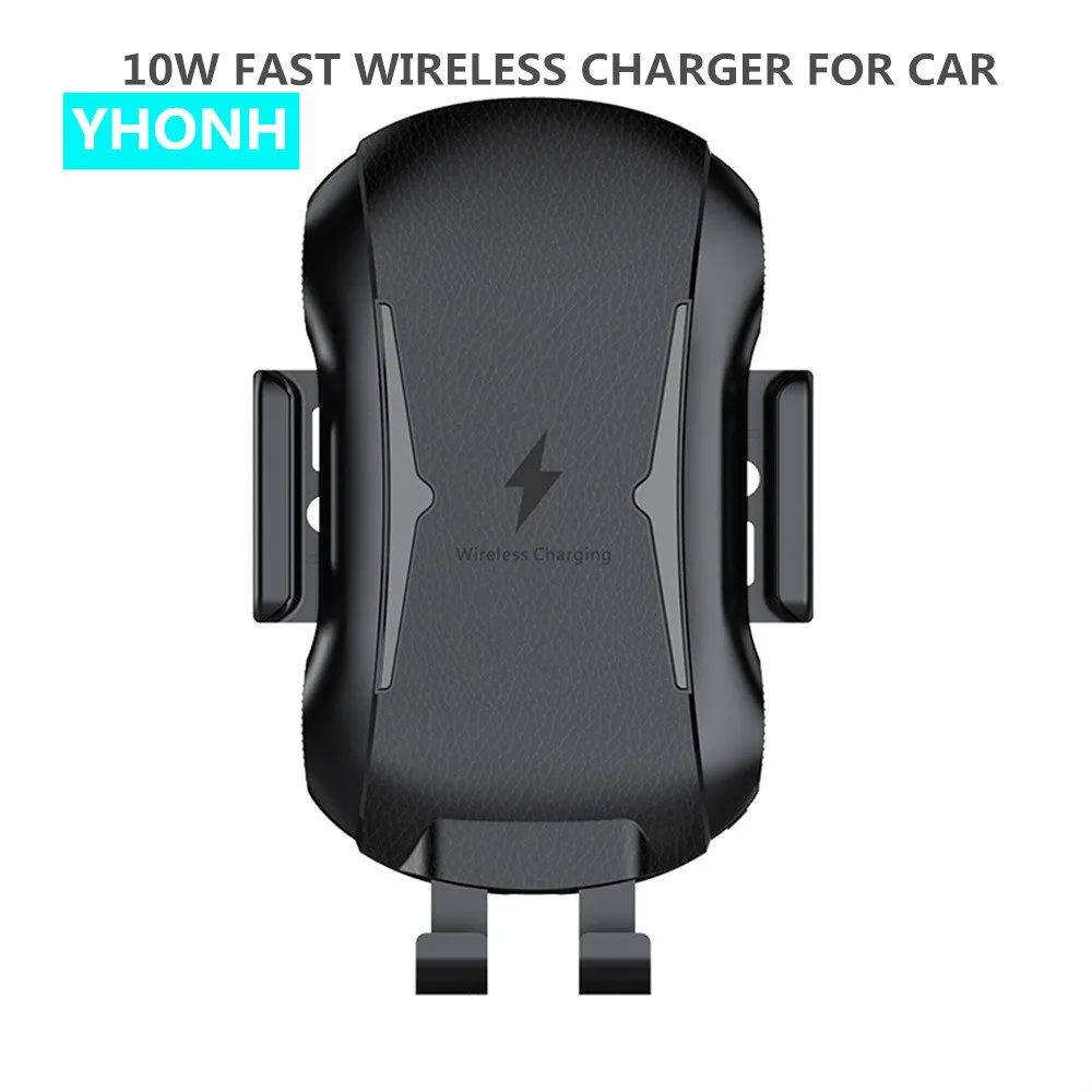 Wireless Car Charger cargador For Huawei P30 Pro Samsung S10 Plus iPhone X Xs Max Auto Clamping Qi Fast Charging Air Vent Holder