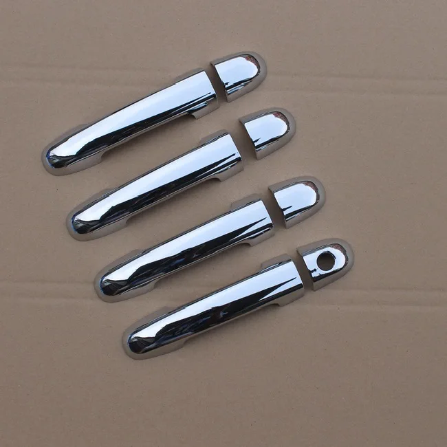 For Kia Forte Kia Cerato 2009 2010 2011 2012 2013 New Chrome Car Side Door Handle Cover Trim Car Accessories Stickers Styling